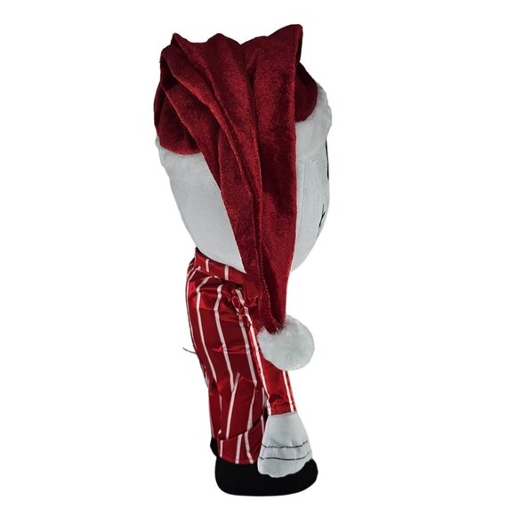 Big Head Jack Skellington Sandy Claws Santa Christmas Plush Door Greeter 18" Dis - Picture 2 of 7
